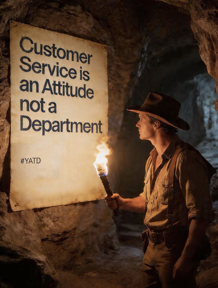 AlfYATD's tweet image. #customerservice #yatd