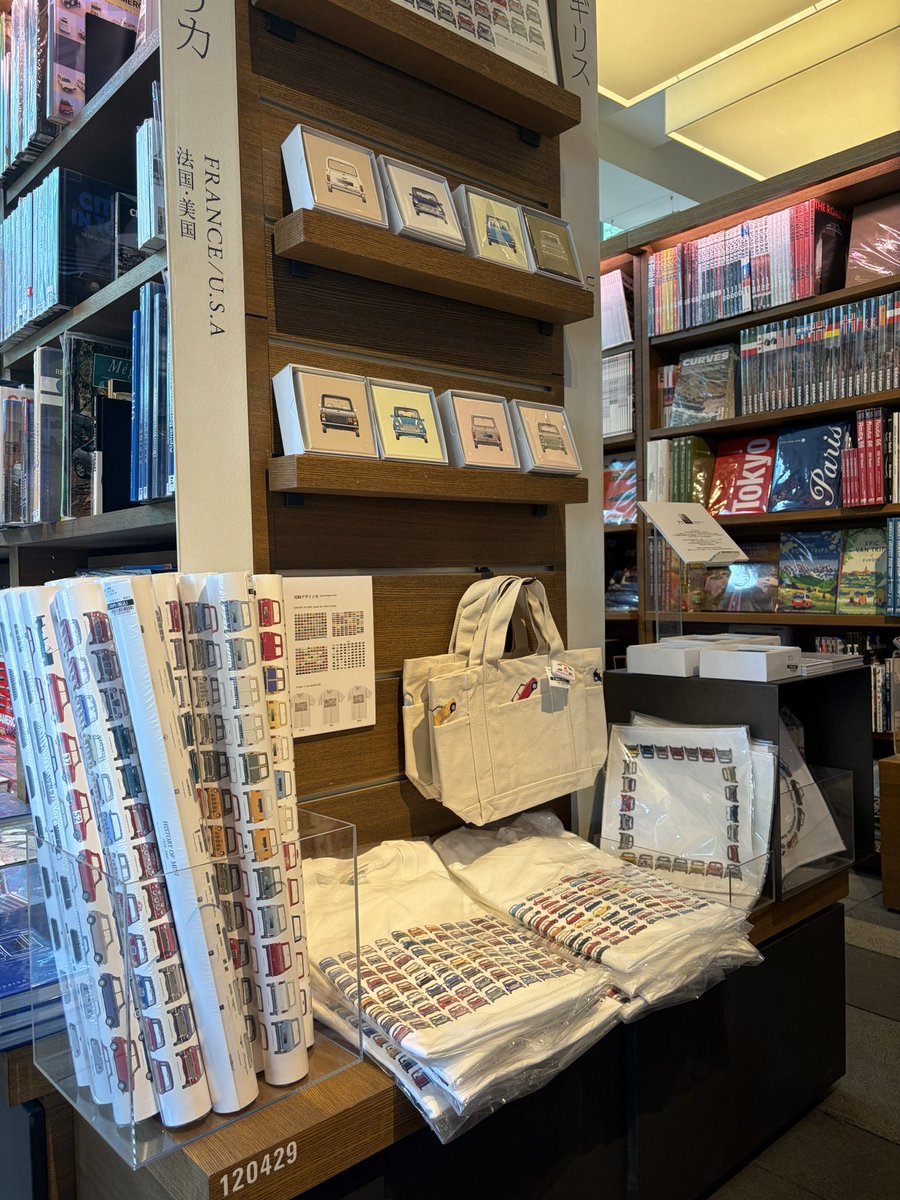 代官山 蔦屋書店  書籍：クルマ・バイク tweet media