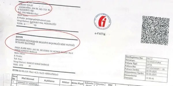 Balıkesir Büyükşehir Belediye Başkanı Ahmet Akın'ın "Kent Mutfakları" için açtığı 22 milyon liralık gıda alım ihalesinin, Ağrı'nın Eleşkirt ilçesindeki bir mahalle bakkalına verildiği ortaya çıktı. İBB de, kent lokantalarının tatlılarını Muş'taki bir bakkaldan almıştı.