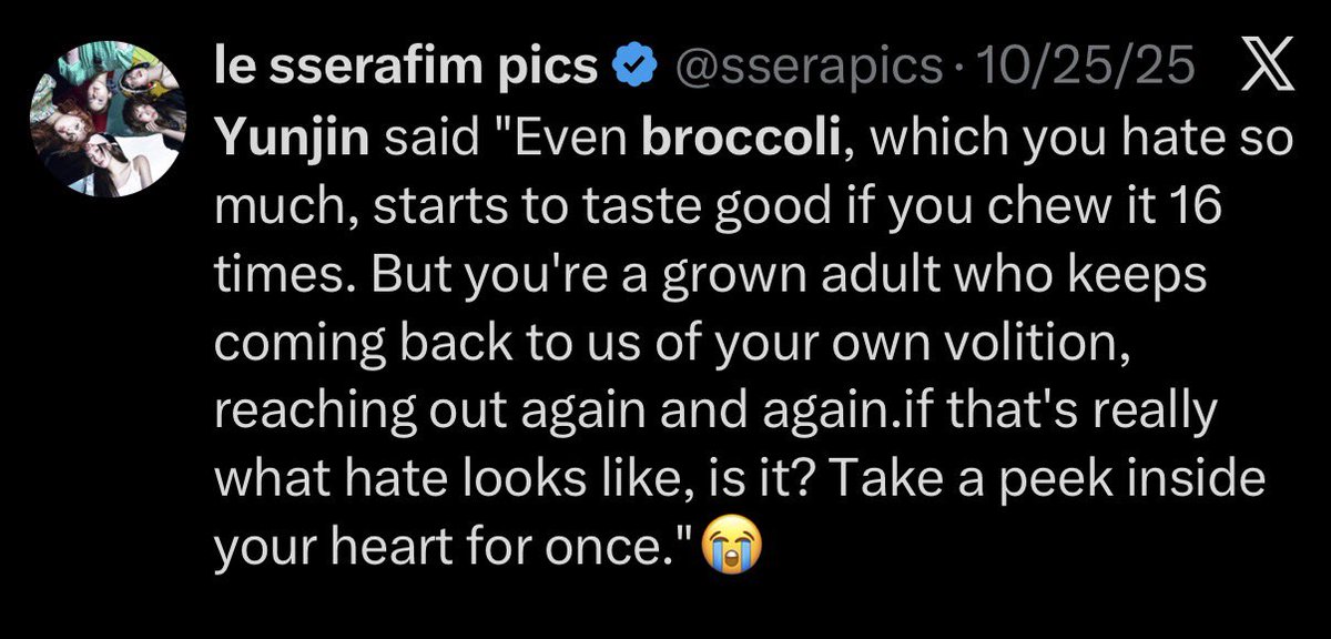 been thinking abt this a lot this comeback