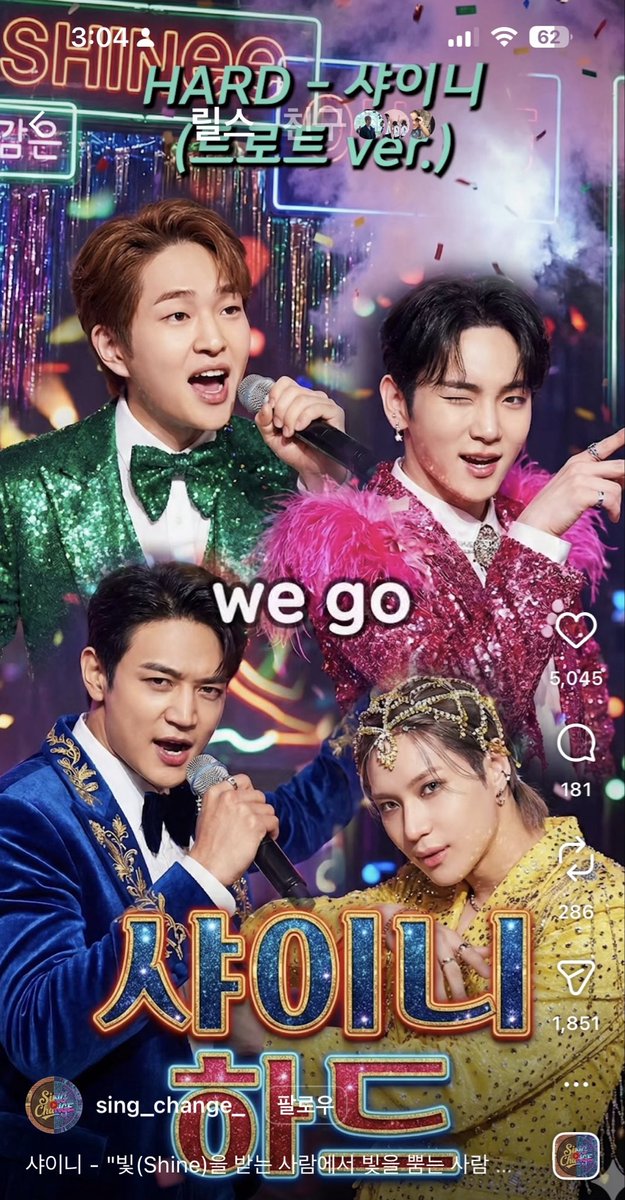 jjing9o9's tweet image. 서핑중 우연히 보게된 트로트 하드..
뭐지 싶다가 중독성 있음
instagram.com/reel/DUVBl4Ijw…
#SHINEE #샤이니 #샤이니하드