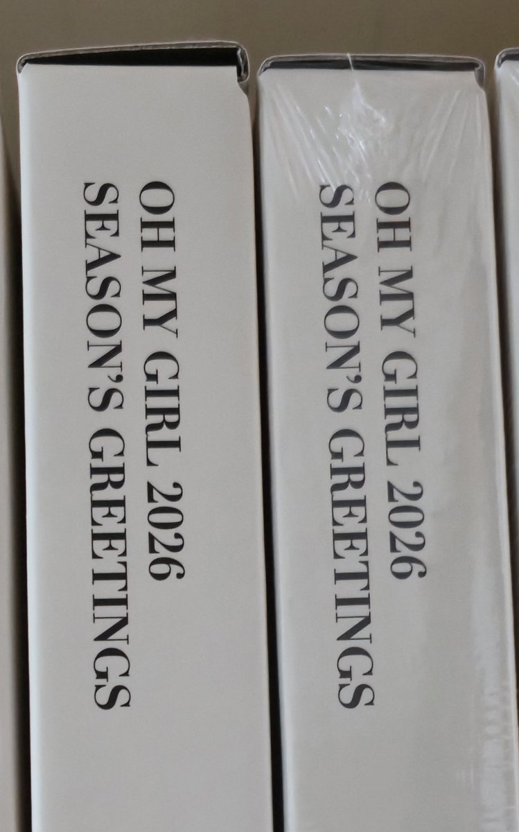 2026 시그 못 사신 크리분들 중에 원하시는 분...??
개봉 1개, 미개봉 1개 나눔합니다☺️
#오마이걸 #시즌그리팅