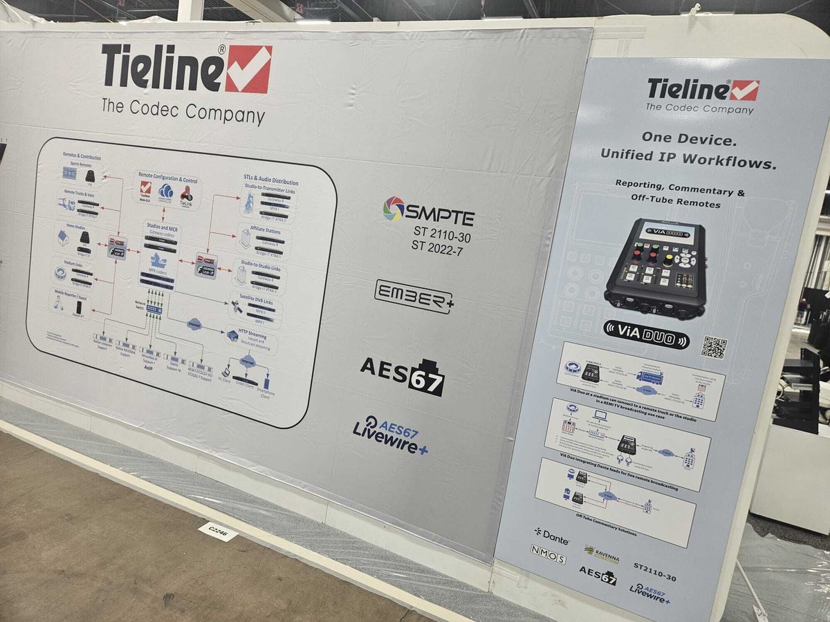Tieline tweet media