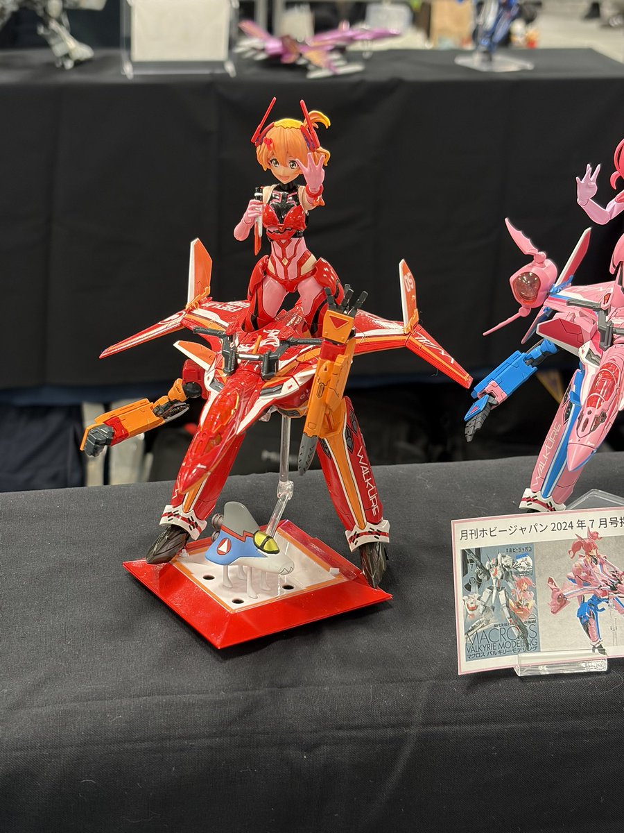 ルンがピカッと光る！

#時空系模型展示会
#アニプラ