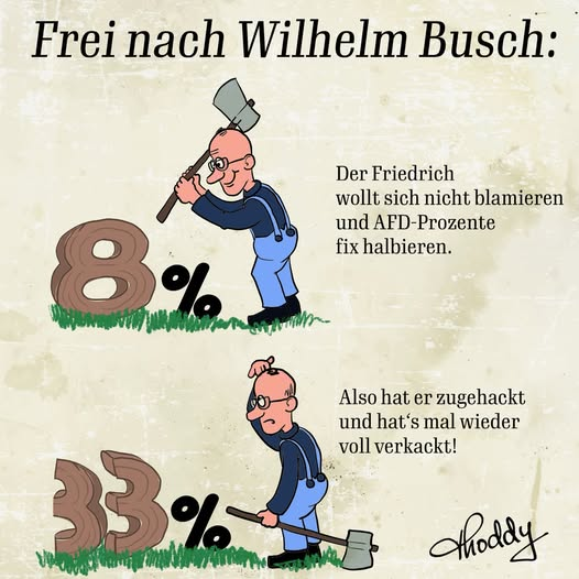 Ja, so ist das: Der Fritze schnackt gern Tünkram.