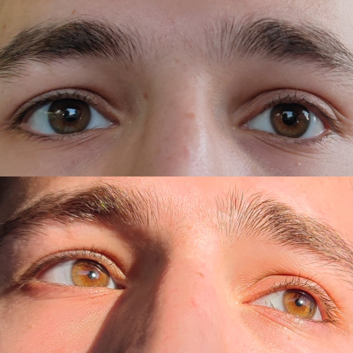 Ce que j'aime le plus : mes yeux 
Mon plus gros point faible : mes yeux (myope comme pas possible)

⚫&amp; ⚪