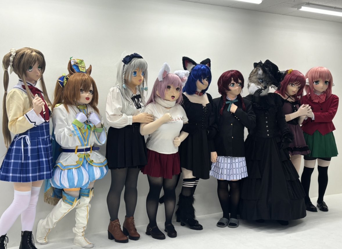FurryFenrirxoxo's tweet photo. 速報📸✨
スタジオオフぢゃ💖
#ladye
#LadyEpsilon
#イプシロン
#イプシタイズ
#着ぐるみ
#ケモノ
#リアル系
#FursuitEveryday #furry #fursuit #kigurumi
#furrygir #furryartist
#コスプレ
#コスプレイヤー https://t.co/yeQ007d2VK