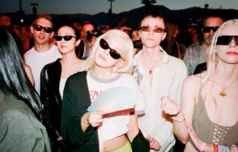 theroseconnect's tweet image. #ROSÉ with Anya Taylor-Joy and Team R 🖤