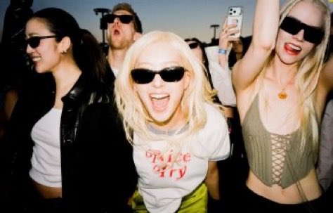 theroseconnect's tweet image. #ROSÉ with Anya Taylor-Joy and Team R 🖤