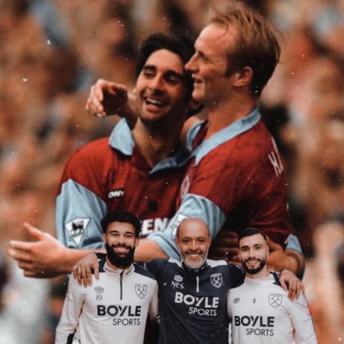 AlTMyles's tweet photo. Save our season ...

Pablo &amp; Taty 

WHUFC https://t.co/lhozkXIc8t