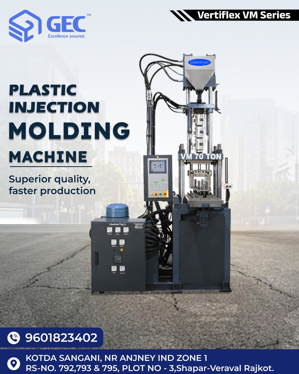 eng1478's tweet image. Level up your production game 🔥

With the Vertiflex VM Series Plastic Injection Molding Machine, experience superior quality and faster output like never before. 

📞 9601823402

#InjectionMolding #PlasticIndustry #Manufacturing #IndustrialAutomation #Engineering #FactoryLife