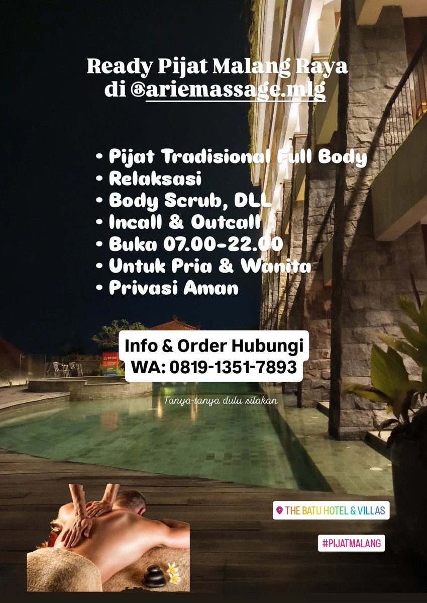 Pijat Arie Malang tweet media