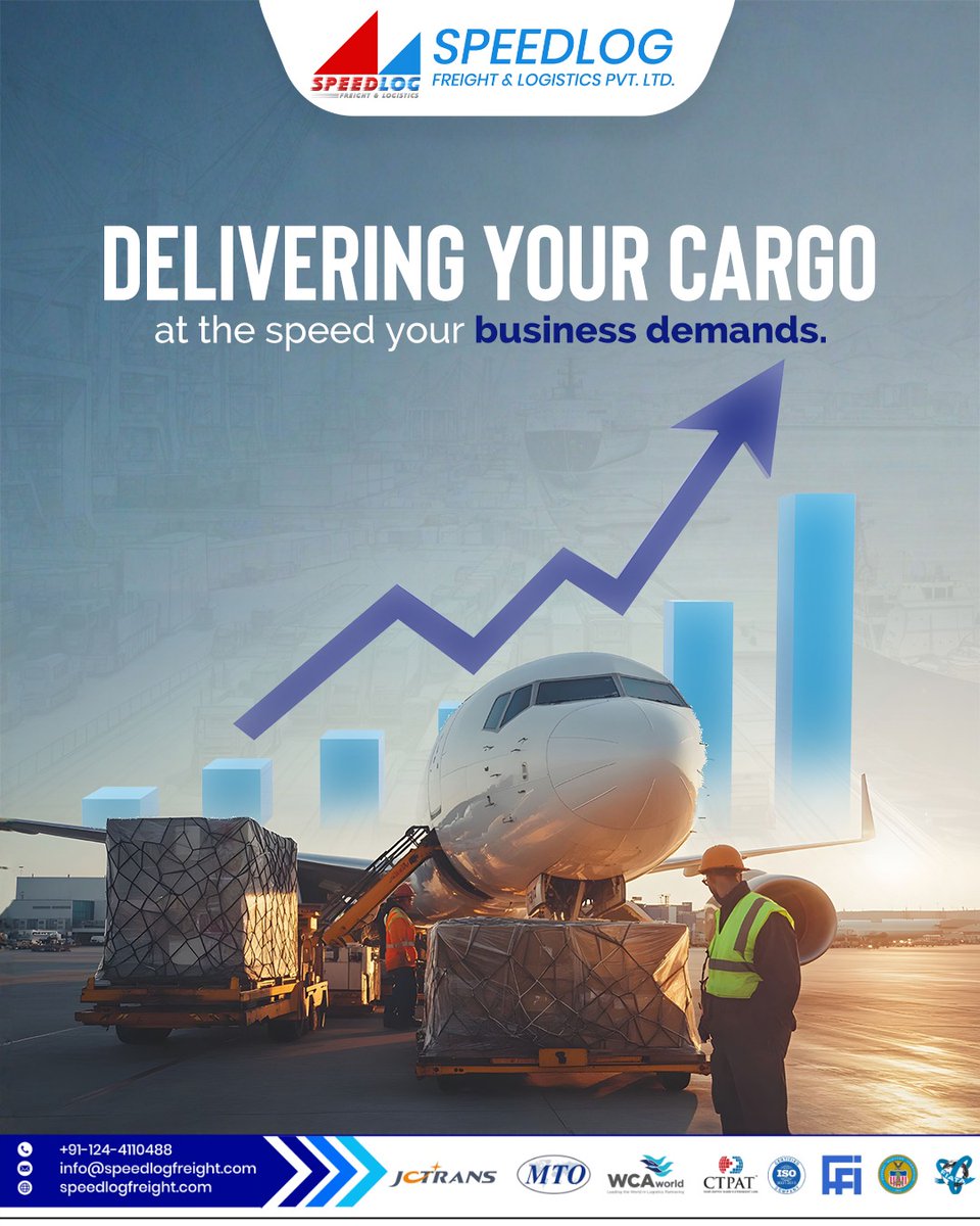 Speedfrtlog's tweet image. Your growth can’t wait. Neither should your cargo. 📈✈️📦

At Speedlog Freight &amp;amp; Logistics, we deliver at the speed your business demands with fast, reliable, on-time solutions.

#AirFreight #LogisticsSolutions #BusinessGrowth #FastDelivery #SpeedlogFreightandlogistics