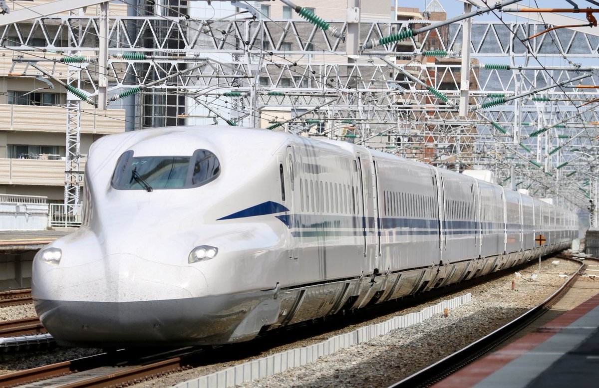 masike7's tweet photo. ４／１８
N700S H7 編成　試運転 https://t.co/JwnHfh89Qi