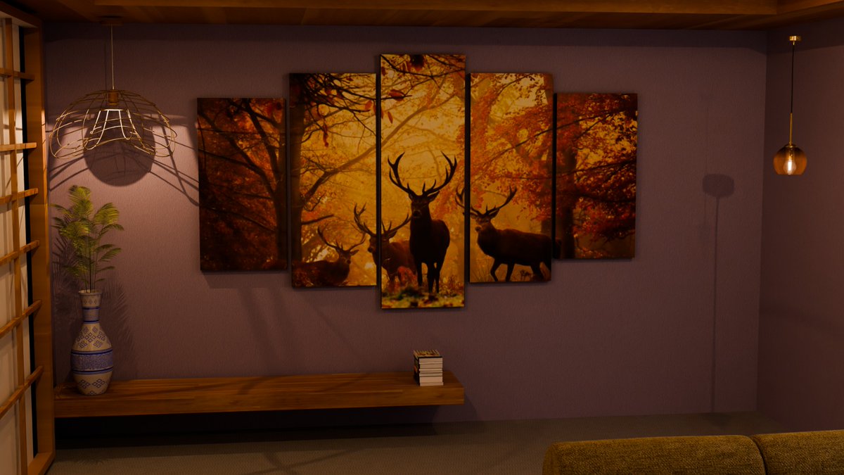 panza301's tweet image. The design is inspired by Japandi aesthetics—combining Japanese minimalism with Scandinavian warmth. Clean lines, soft curves, and a neutral color palette were used to evoke a sense of tranquility and simplicity.
#blender #3d #interior #cgi #minimalist #modelling