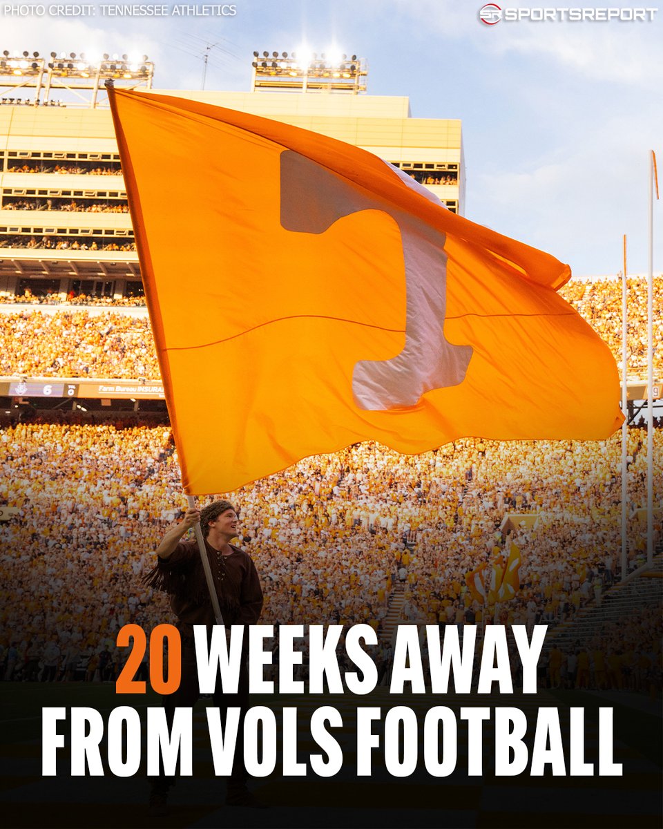 Only 20 weeks until Tennessee football! 💥