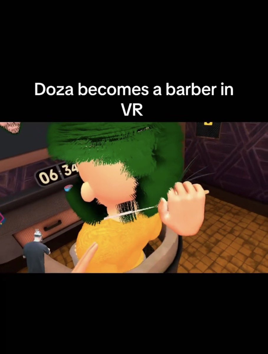 The_Doza_Show's tweet image. Giving out low taper fades 

—&amp;gt; youtu.be/NPQhTroVuhU?si…

#gamingclips #vr #camera #GamersOfTwitter #GamingCommunity #VirtualReality #vtuber #roleplay #latino #latina #barber #haircut