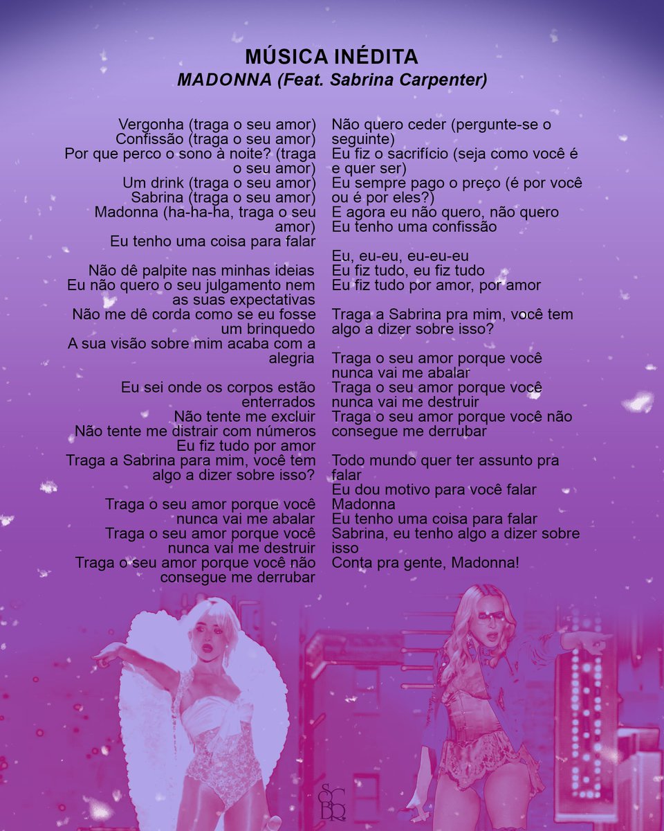 Sabrina Carpenter Brasil | fan account tweet media