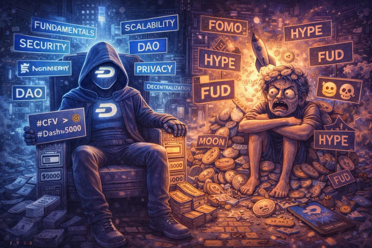 ItaliaDash's tweet image. 😱 Amidst the market noise:
#FOMO
#Hype
#FUD

😏 Cypherpunks look elsewhere:
#Code
#Privacy
#Security
#DAO
#Decentralization

Fair value comes from #Fundamentals.

Learn more about the Crypto Fair Value (#CFV) formula created by @JohnWGotts, founder of @DigitalGoldOrg, who
