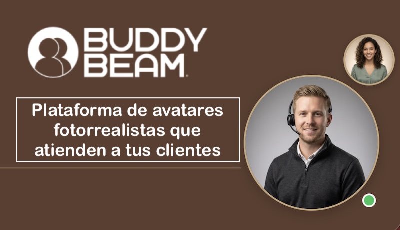 chemaalonso's tweet image. El lado del mal - BuddyBeam: Plataforma de avatares fotorrealistas que atienden a tus clientes elladodelmal.com/2026/04/buddyb…  #Avatares #IA #AI #HumanosDigitales #ChatBot #InteligenciaArtificial