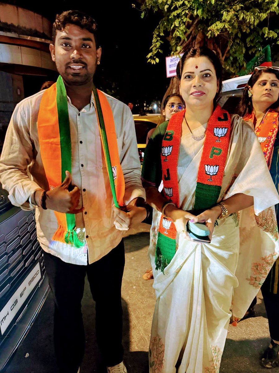 Amitshah301198's tweet image. मुंबईच्या महापौर श्रीमती रितू तावडे जी यांना वाढदिवसाच्या खूप खूप शुभेच्छा!

आपणांस उदंड आयुष्य लाभो हीच प्रभू श्री राम चरणी प्रार्थना 💐

@TawdeRitu जी