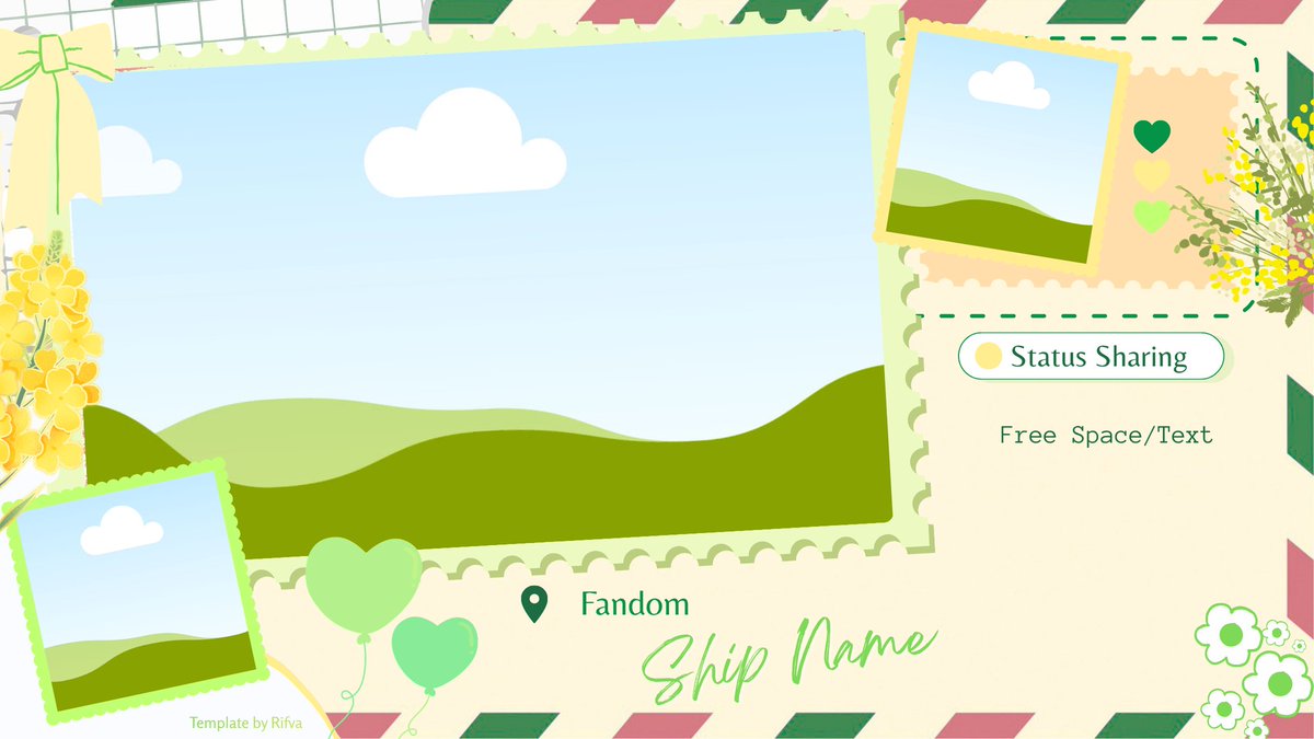 rifvany_zoe's tweet image. Halo! Aku mau share template Yumeship~
#yumetwt #yumetemplate

Silahkan kalau mau dipake atau di share 😍🫴✨

Note:
∘ Jangan lupa di Copy dulu ya sebelum diedit
∘ Jangan hapus Credit
° !!Warning for Yume(BL) Oc x Wanderer Content in sample!!

Link:
canva.link/6k18yeyb9uporxe