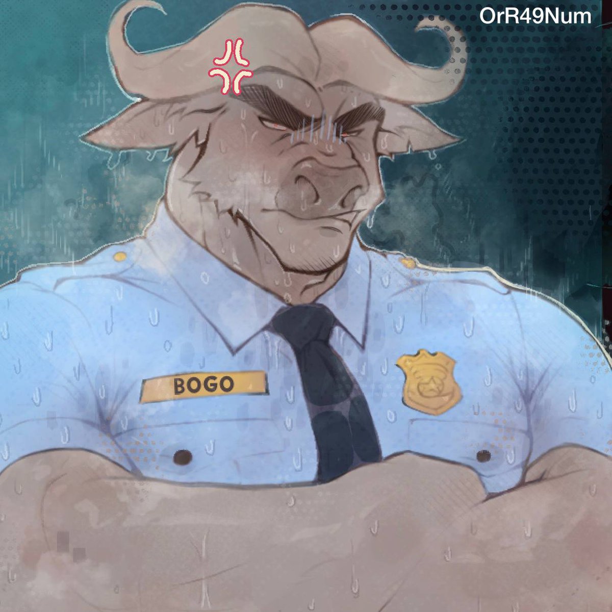 OrR49Num's tweet photo. Chief bogo from zootopia https://t.co/k0ISMKR0SZ