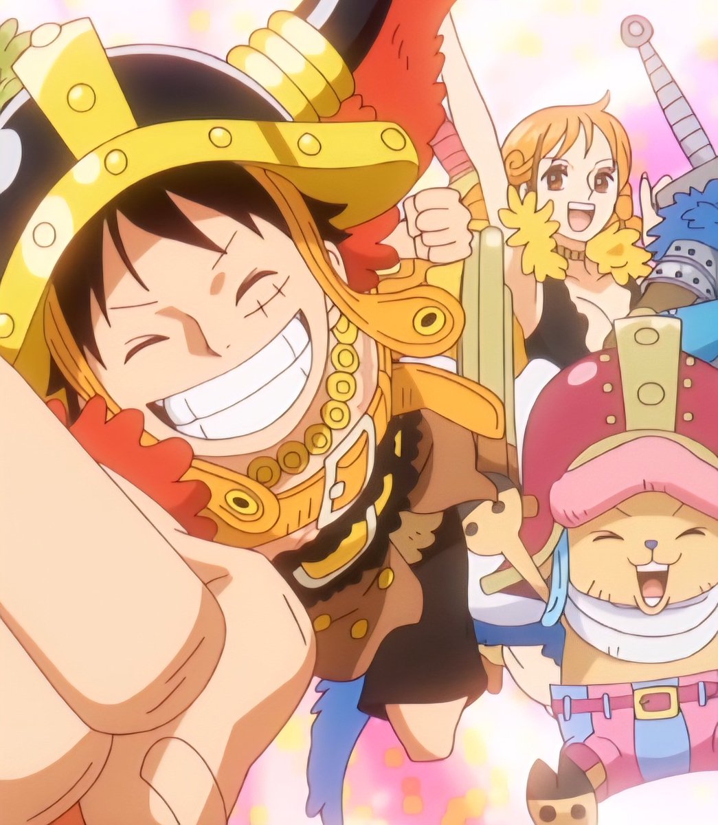 Luffy and Nami ルナミ 🏴‍☠️👑 tweet media