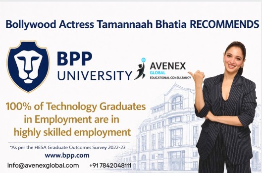 AvenexGlobal's tweet image. Big ambitions? Make them real with BPP University 🎓

Recommended by Tamannaah Bhatia 💫
Build skills. Gain experience. Land top careers 🚀
#BPPUniversity #StudyInUK #CareerGrowth #UKStudents #HigherEducation