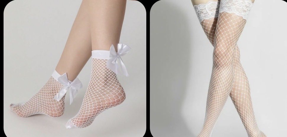 DraySatinxxx's tweet image. #socks Stickings thigh highs 
🎀