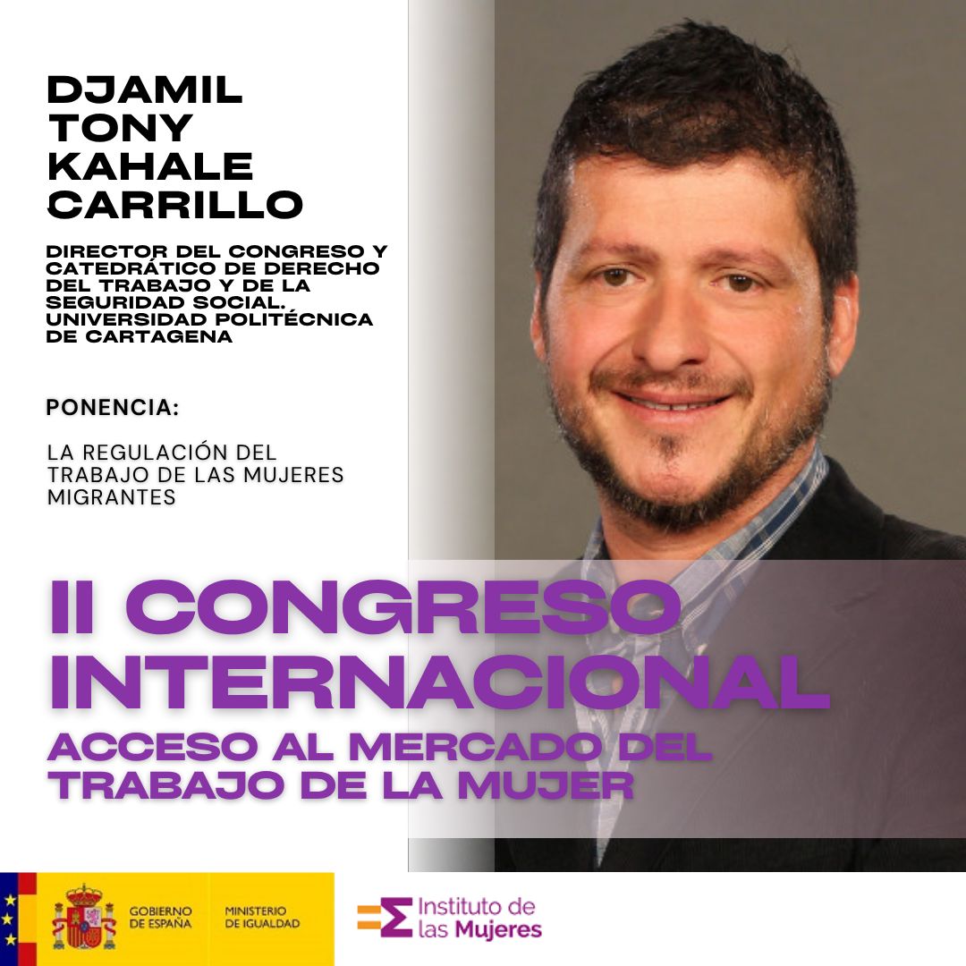djamilkahale1's tweet image. 📅 Jueves 23 de abril | 🕥 10:30 – 11:30 
La regulación del trabajo de las mujeres migrantes es un eje fundamental para 
comprender los retos actuales del mercado laboral 
⚖🌍
lanuevaeralaboral.es/portfolio_page… 
#Congreso #DerechoLaboral #MujerMigrante #Igualdad #upct