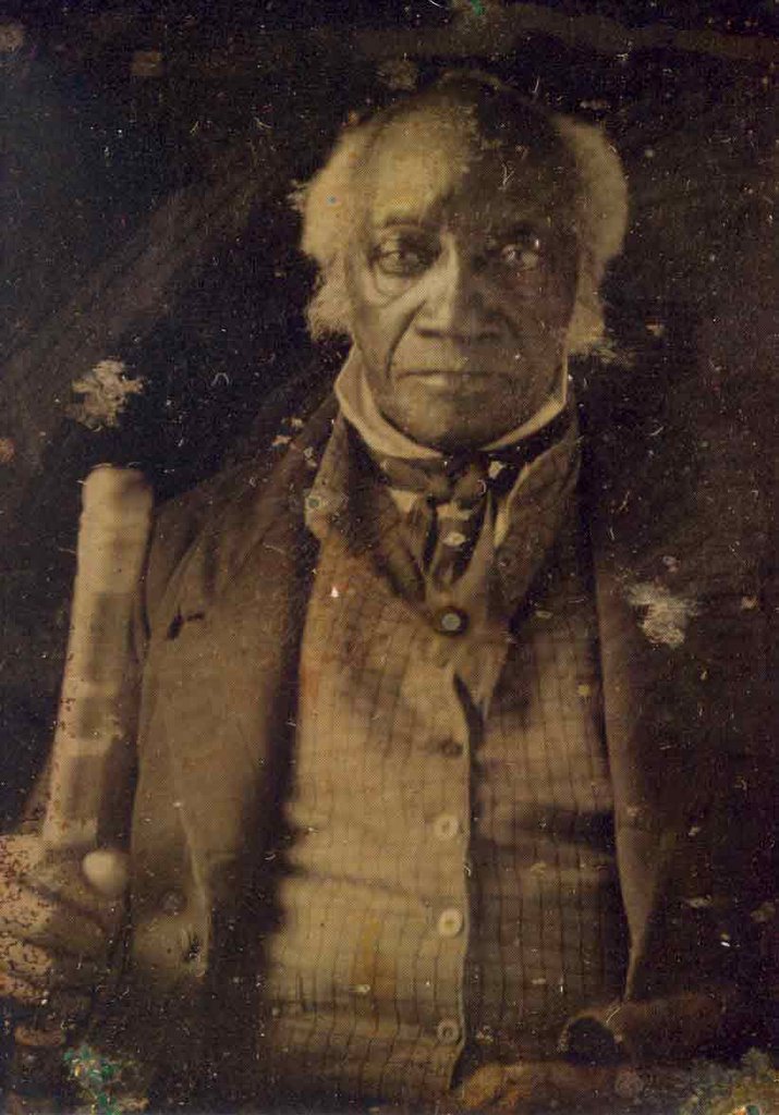 JFKii's tweet photo. Portrait of Caesar, the last Black man enslaved in New York State, 1851. Join us on June 19 @JuneteenthMarch as we walk in remembrance, in honor, and in truth. Register at https://t.co/uW2miTMjSR https://t.co/LSqXKjqZ6k