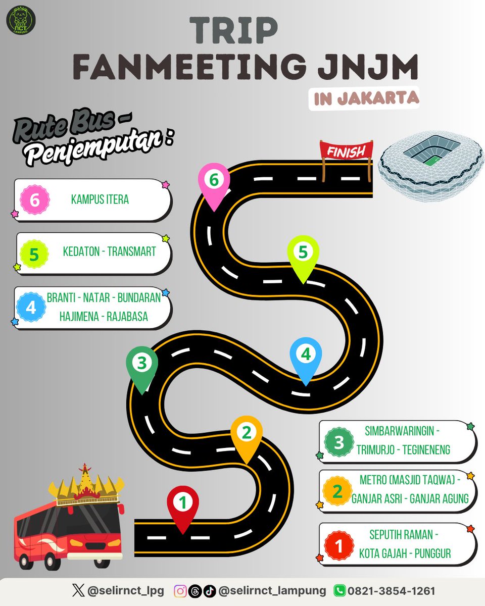 TRIP KONSER KPOP LAMPUNG - JKT || OPEN TRIP EXO tweet media