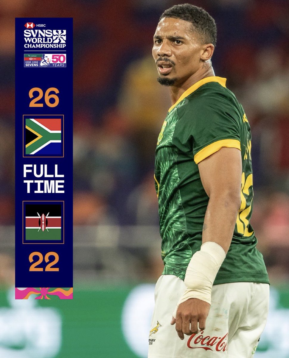 Image for the Tweet beginning: Close game between Shujaa 🇰🇪