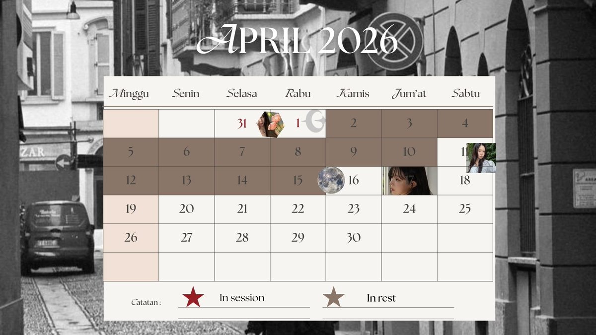 Schedule update! Lucenzo rests in two days and is still available next!