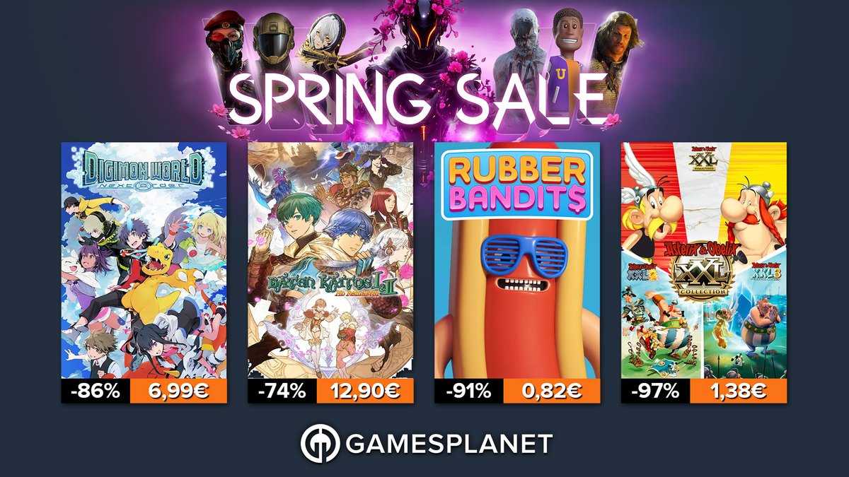Gamesplanet France 🌸 SPRING SALE 🌸 tweet media