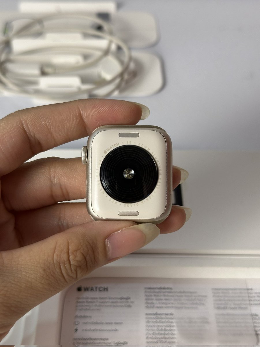 imyourbowwsx's tweet image. Apple Watch se2 แบต98% 
เจ้าของขายเอง
✅สภาพเครื่อง98%
✅อุปกรณ์ครบกล่อง
✅สุขภาพแบต 98%
✅ราคา4,300 บาท
นัดรับ BTSสยาม,บางหว้า,Mrtบางแค 
ทักขอดูรูปเพิ่มเติมได้นะคะ🫡
#applewatchมือสอง #ส่งต่อapplewatch #applewatch