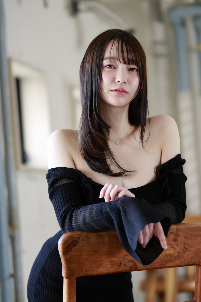 Joinjazz1's tweet photo. 黒崎ゆゆ　さん　@chijyuu_u
2026/4月　[R]studio 　その3
#シロクロ撮影会
#黒崎ゆゆ
#ポートレート https://t.co/gSNKHxmO1F