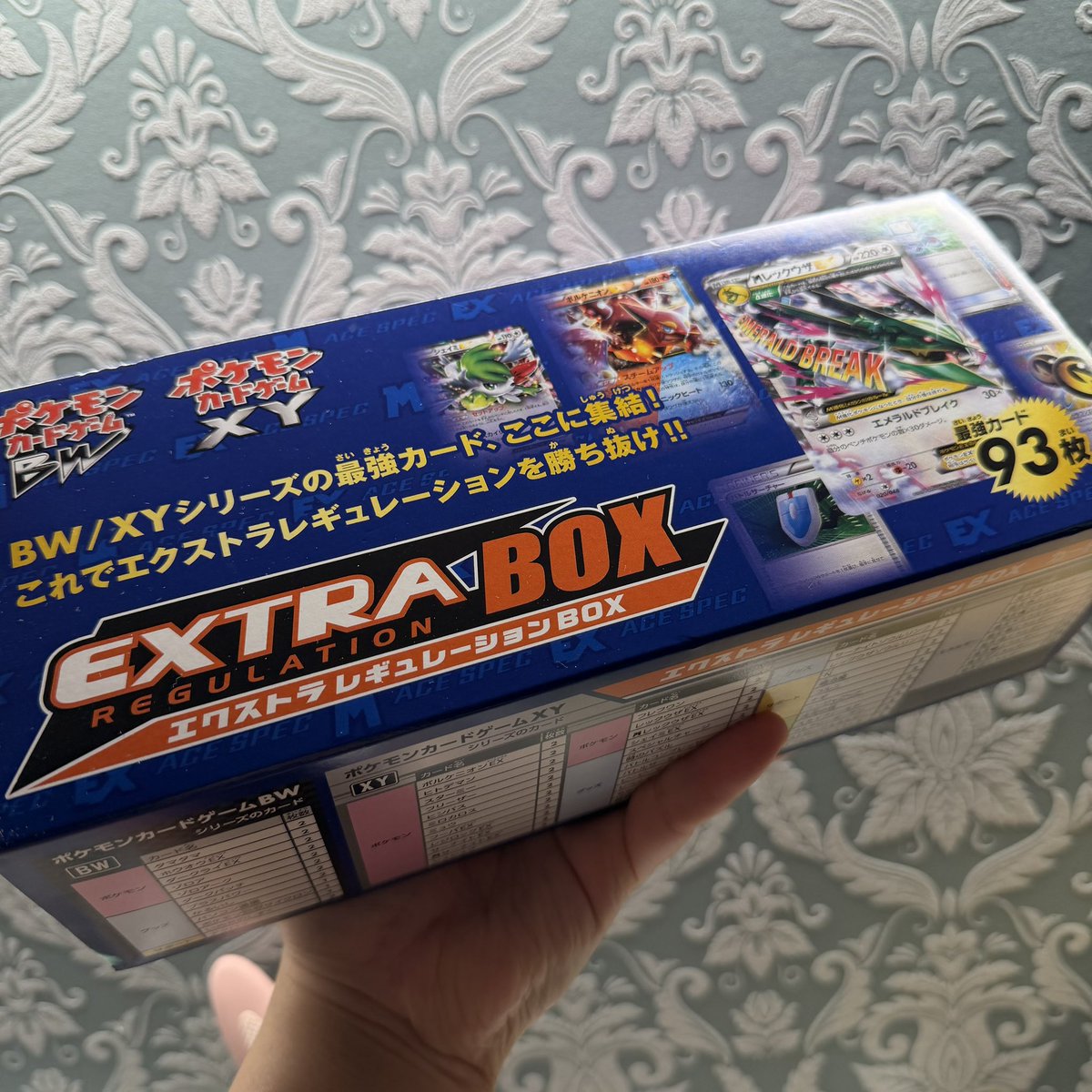 エクストラレギュレーションbox 未開封 ポケモンカードゲーム BW/XY 