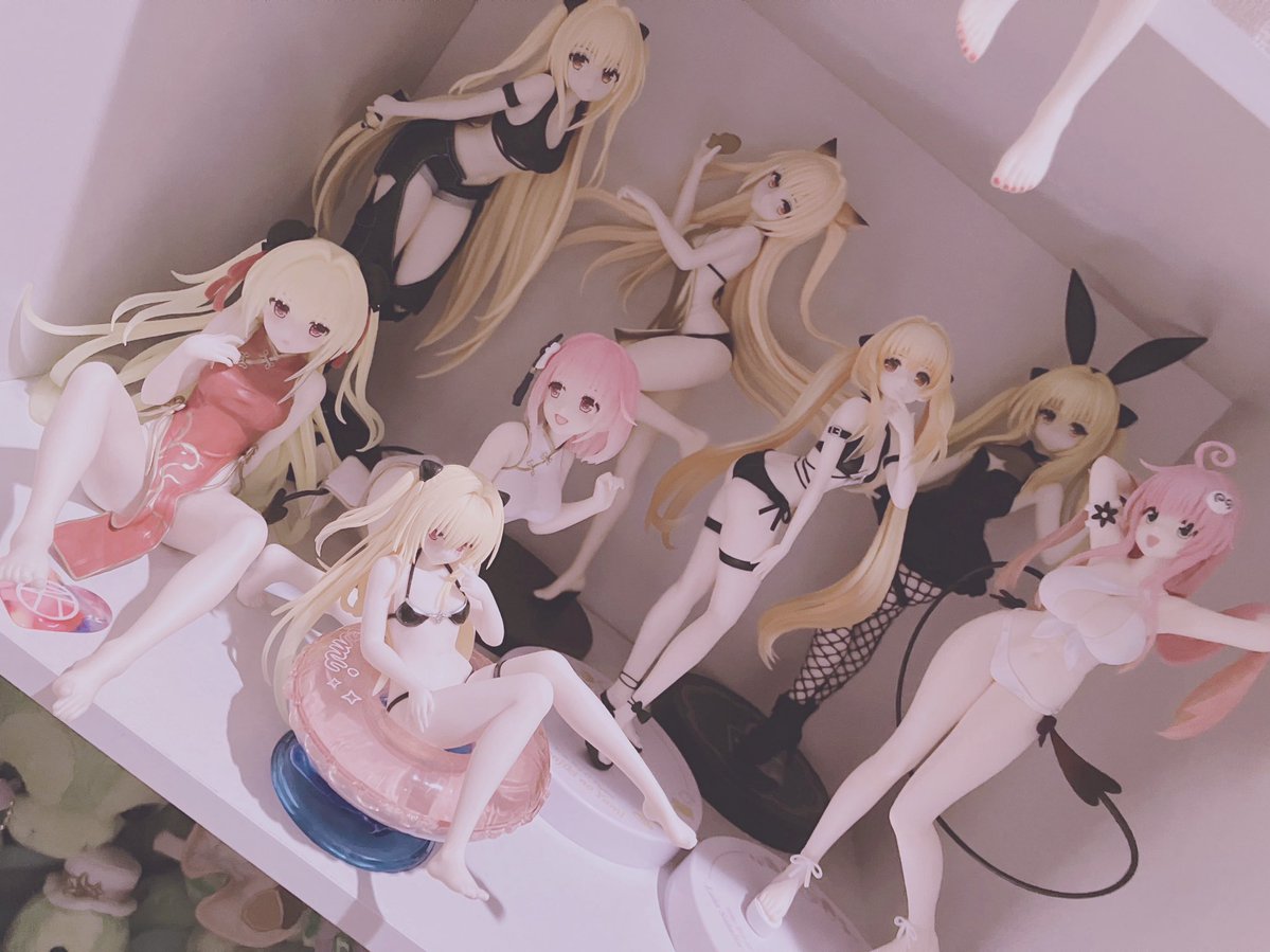 ちょっと増えました>_< ♡
ダークネスヤミちゃんもお迎えしたいからお金稼ぐぞ〜❕
ToLOVEるのスロットで負けてる暇無い