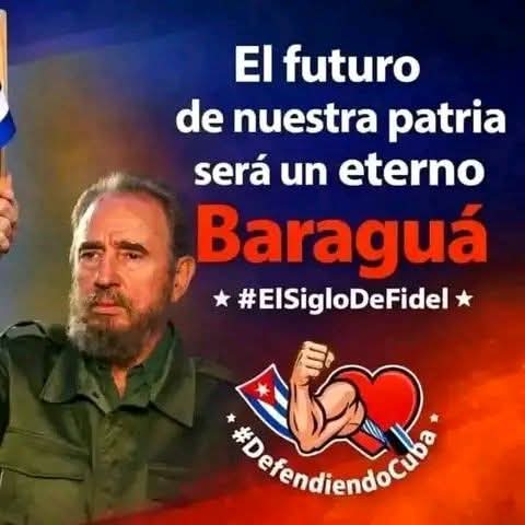 🇨🇺🇨🇺🇨🇺🇨🇺🇨🇺🇨🇺#100AñosConFidel 
"Frente a cada dificultad objetiva, los hombres deben crecerse. La vida presenta innumerables alternativas y acciones posibles frente a cada problema concreto. Lo que no debe nunca aceptarse ninguna excusa para dejar de cumplir la tarea..."
🔵🔴⚪