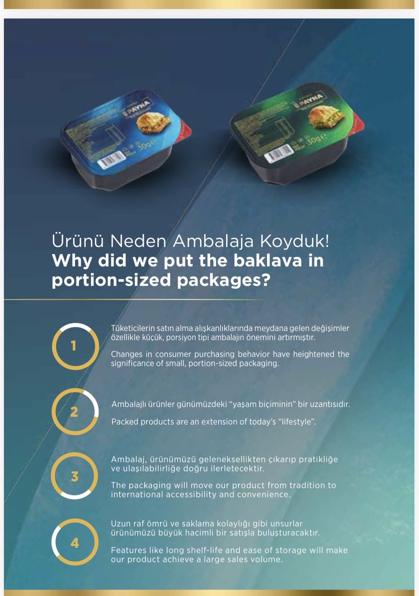 ttanerd's tweet photo. Gelenek tepside kaldı.
Biz baklavayı dünyaya taşıdık.

Payna. Aç, ye, devam et.

#baklava #gıda #ihracat #perakende #sektör #türkiye https://t.co/sdTuHQc7vT