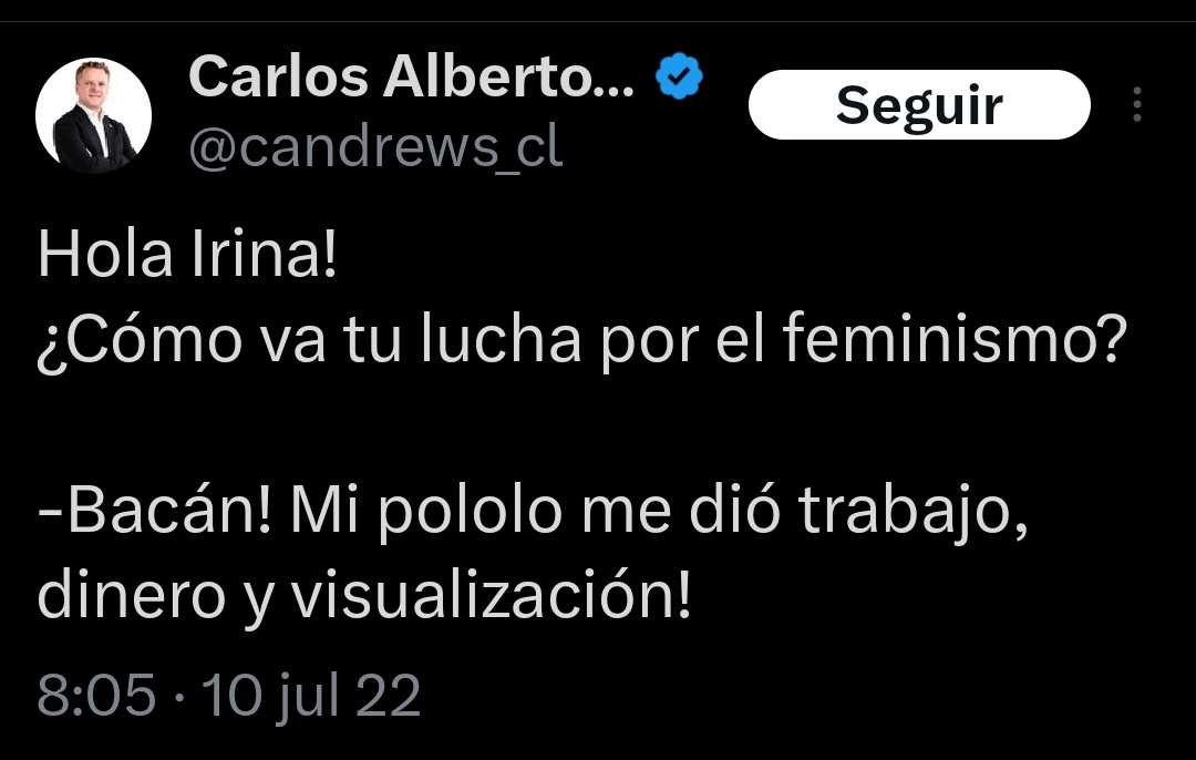 nina_rubylips's tweet photo. @candrews_cl Decías? Las patitas weón carerraja https://t.co/raobzIVhtK