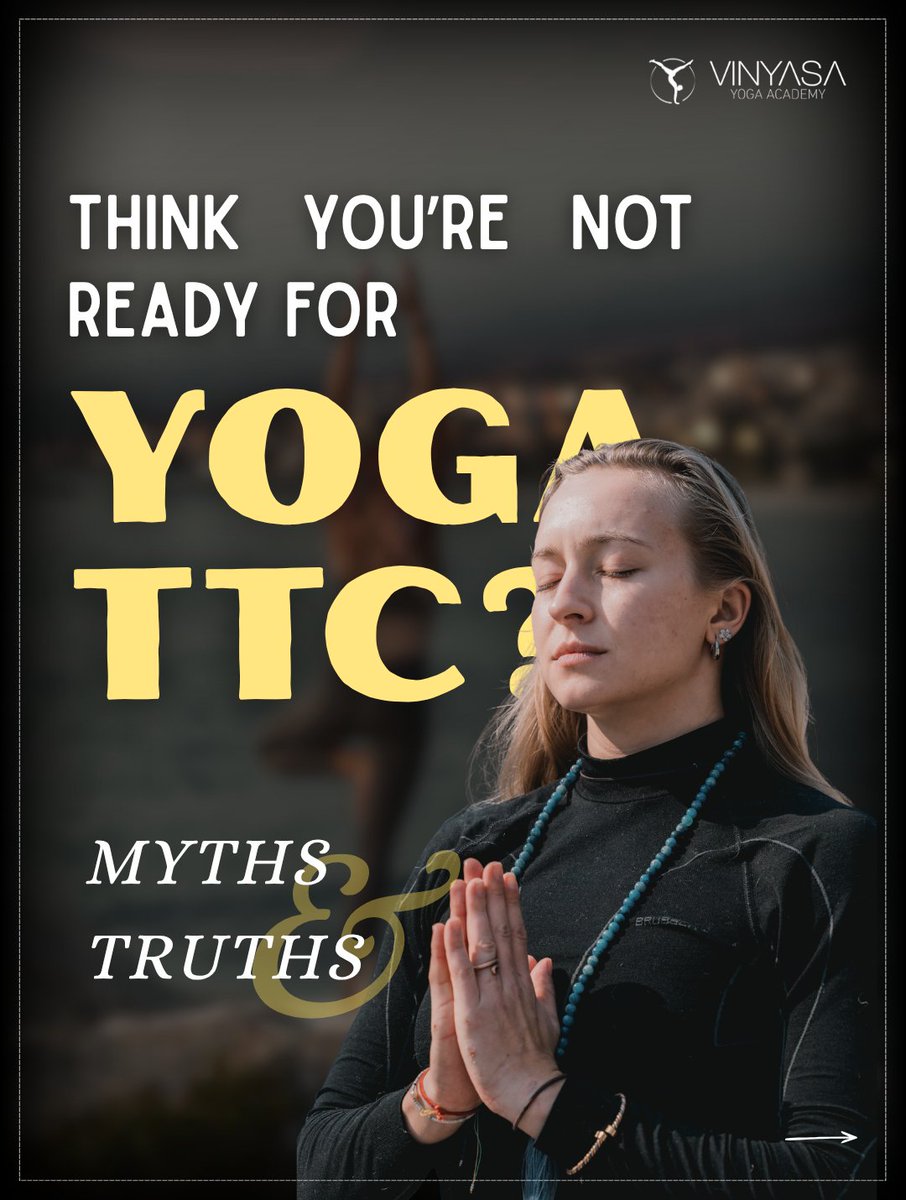 VinyasaRishi's tweet image. It usually starts with a thought…

“Maybe I want to do a #YogaTeacherTraining.”
And then come the doubts.
You don’t need to be #flexible.
You just need the willingness to begin.
Full: instagram.com/p/DXJvpIhEWRf/

@yogaallinace