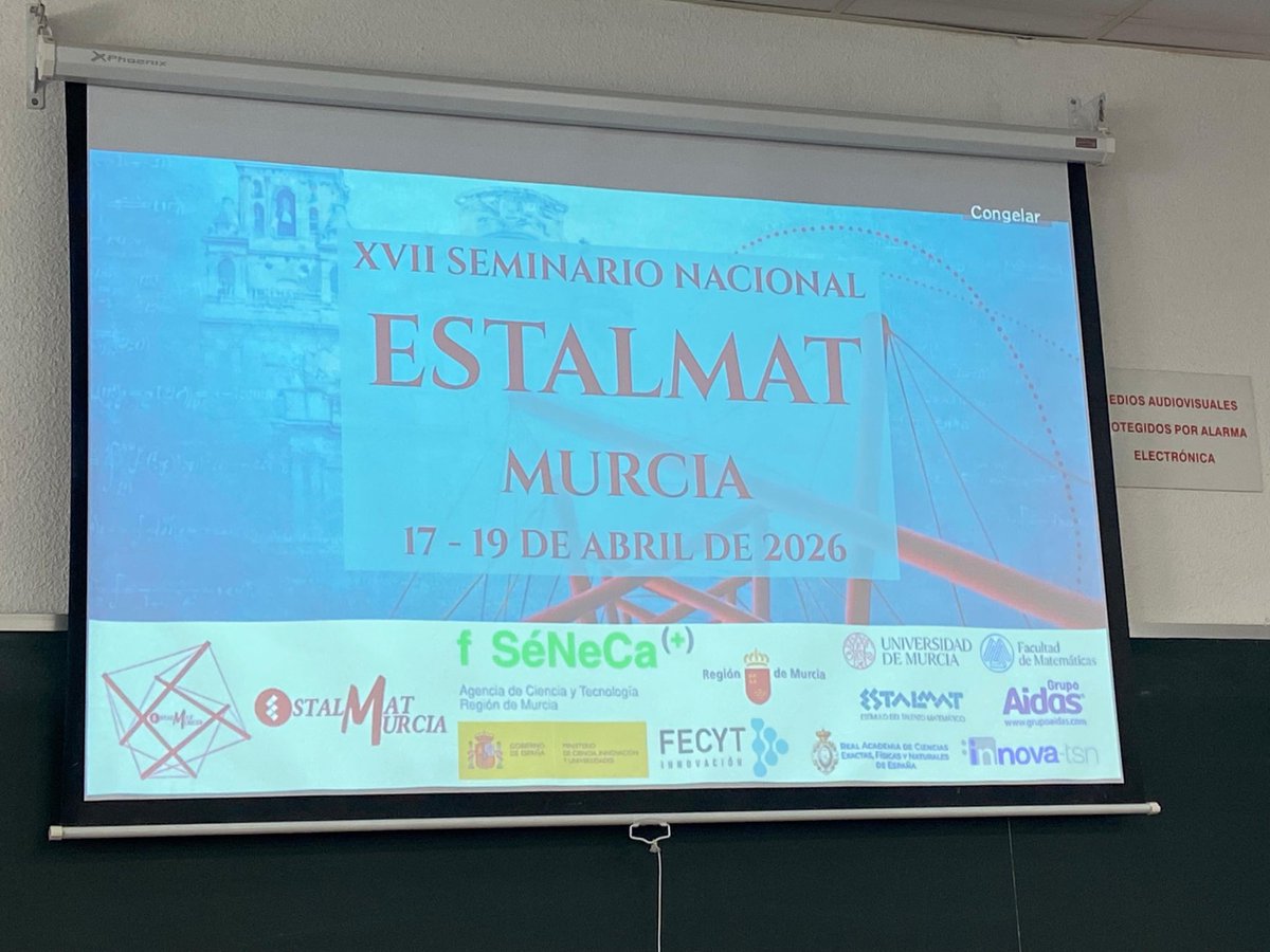 EstalmatMurcia's tweet image. 📚📸 Os dejamos algunas imágenes de las ponencias de ayer viernes del Seminario Nacional de Estalmat, que este año tiene a @estalmatmurcia como anfitrión.
-
-
-
-
#estalmat #murcia #encuentronacional