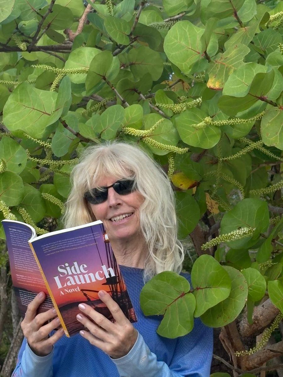lfullert's tweet photo. @karonsbooks My book Side Launch has been traveling (not me!) but friends take it with them to many interesting and exotic locations! https://t.co/xxzN4PoAgW