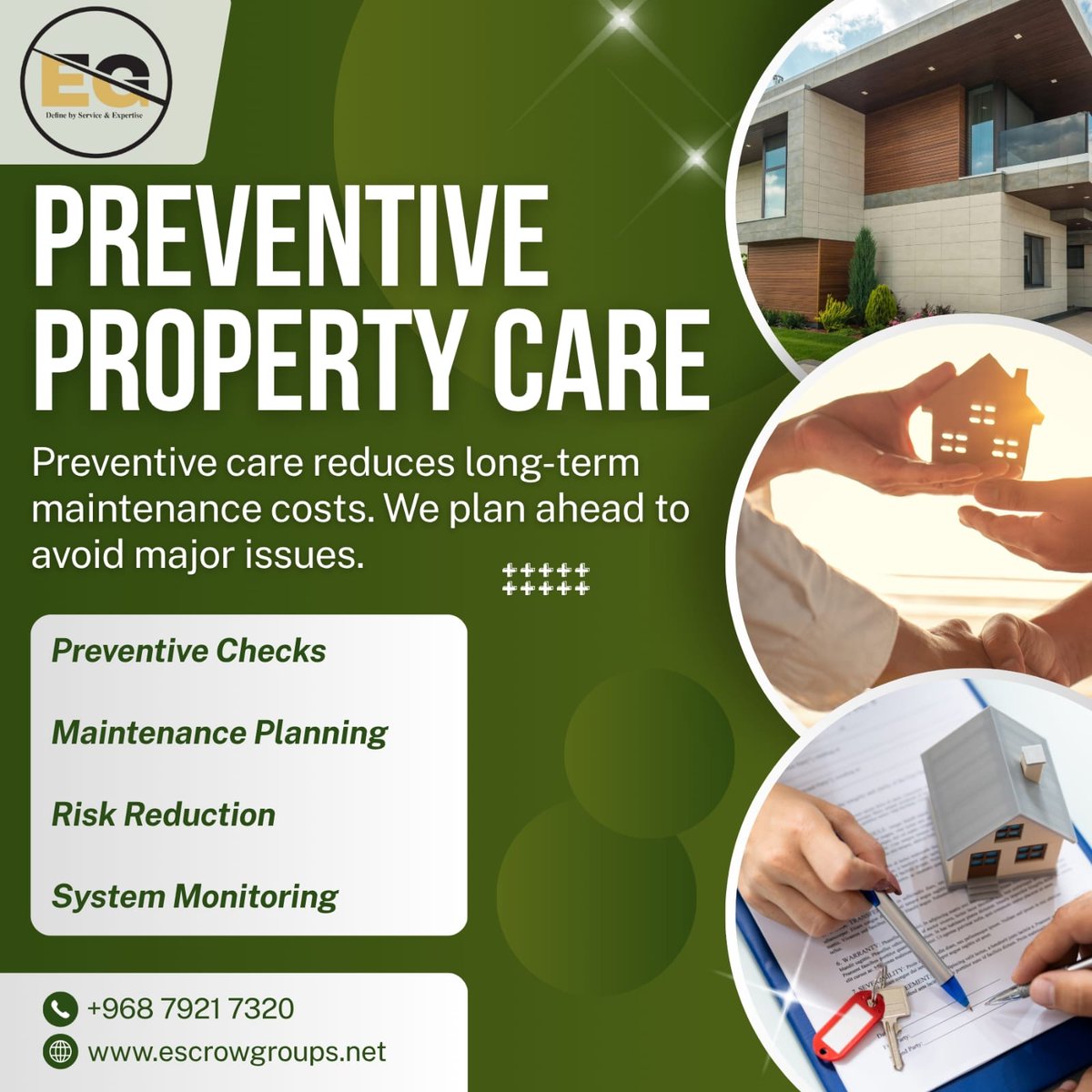 escrow_groups's tweet photo. Escrow Group offers reliable preventive property care for sustainable asset management.

#PreventiveMaintenance
#PropertyCare
#EscrowGroup
#MuscatOman
#RealEstateManagement https://t.co/2fiBvOXv7F