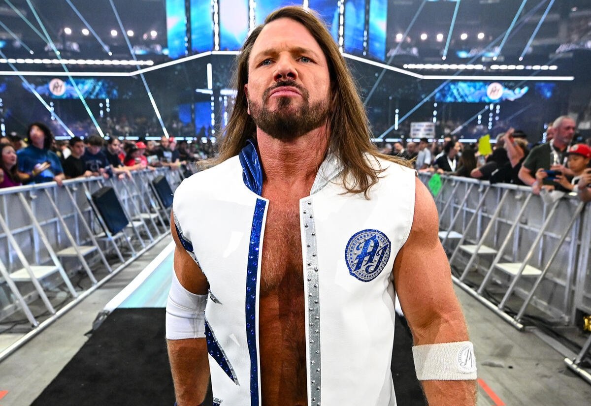 ProWFinesse's tweet photo. AJ Styles' Hall of Fame speech was refreshing. Short, sweet, and to the point.

He's comfortable with his decision to retire from the ring for all the best reasons.

His impact speaks for itself. Legend. https://t.co/sHyiUxQgf0