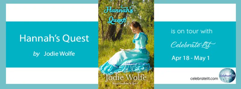 LuLu_Brown24's tweet image. Hannah’s Quest by Jodie Wolfe #book is on tour w/ @celebrate_lit. Read author's guest post &amp;amp; enter the #free #giveaway for a Kindle. Follow now!
wp.me/P7A0o5-4zk