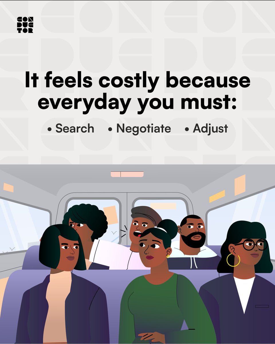 conductorng_'s tweet photo. Search. Negotiate. Adjust. That’s the real cost of unplanned commuting. https://t.co/9vX0mud9xe